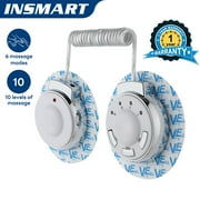 EMS Graphene Heating Waist Massager Patch, USB Electric Heating Vibration Massage, Silver