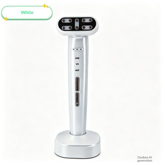 EMS Micro Current Eye Beauty Device Massage Color Light Vibration Warmth Eye Care Instrument Home Use