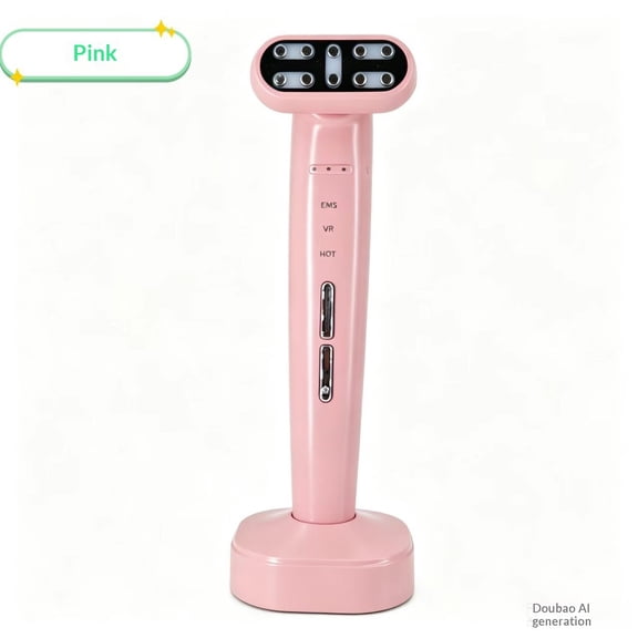 EMS Micro Current Eye Beauty Device Massage Color Light Vibration Warmth Eye Care Instrument Home Use