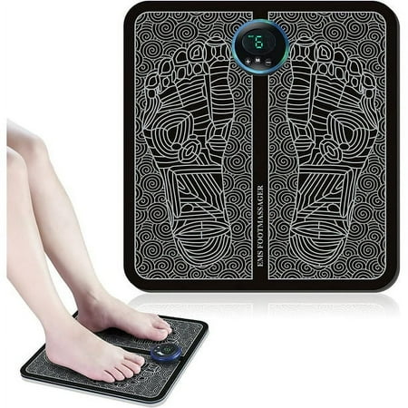 EMS Reshaping Foot Massager Mat Pad Portable Foot Massage Mat Muscle Blood Circulation Spa,Blood Circulation Improve, Pain Relief