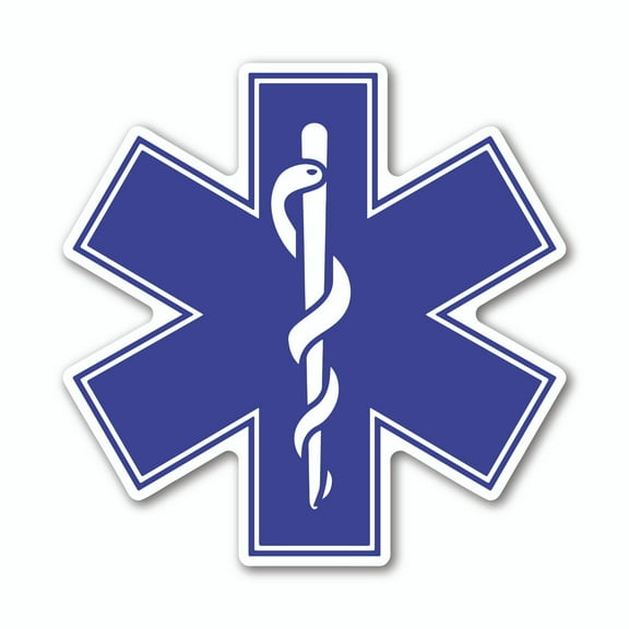 EMS Star of Life Sticker