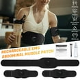 thumbnail image 1 of EMS USB Abdominal Muscle Core Toning Trainer Stimulator Flex Toner Tactical Blet, 1 of 17