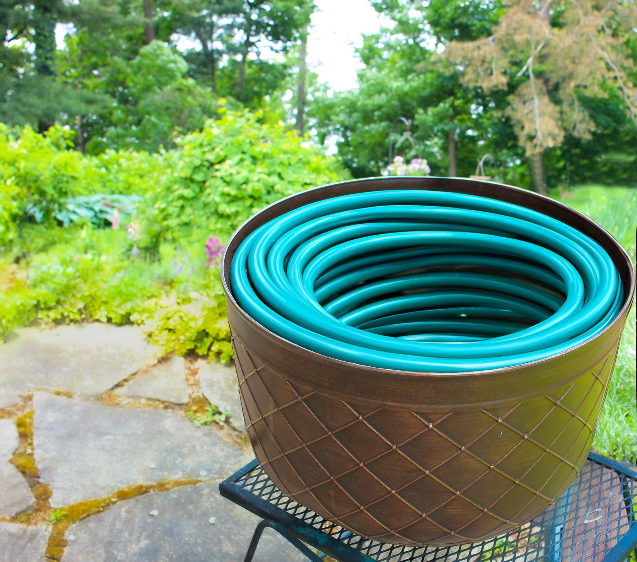 EMSCO 100 ft. Copper-Look Resin Garden Hose Hider, Decorative Outdoor Hose Cover