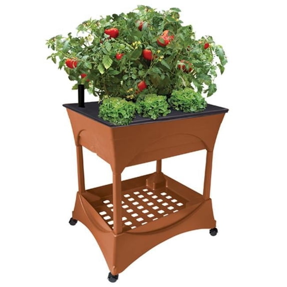 EMSCO Group - Easy Pickers - Raised Garden Grow Box - Accessory Shelf with Base