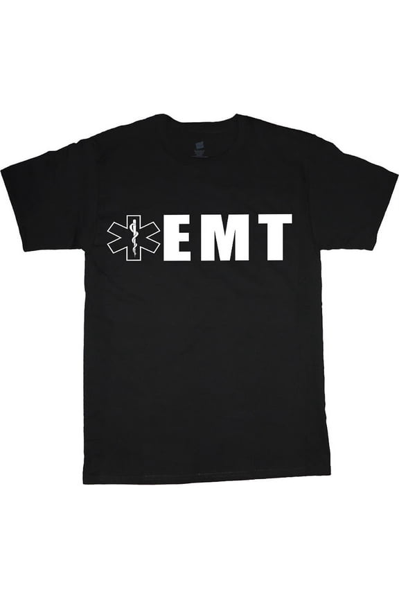 EMT Decal Gear Gifts T-shirt Men's Tee Black
