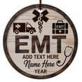 thumbnail image 1 of EMT Emergency Medical Technician Ceramic Christmas Ornament 2025, EMT Ceramic Christmas Ornament Gifts for Retired Retirement, 1 of 5