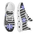 EMT First Responder EMS Print Mesh Swing Sneakers for Women Lightweight