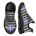 EMT First Responder EMS Print Mesh Swing Sneakers for Women Lightweight