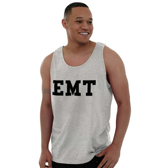 EMT First Responder Paramedic Rescue Tank Top T Shirts Men Women Brisco Brands S