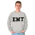 thumbnail image 1 of EMT First Responder Paramedic Rescue Unisex Plus Fleece Graphic Sweatshirt Brisco Brands 5X, 1 of 5