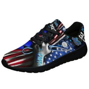 EMT Here I Am Send Me Shoes Sneakers for Women Men Black Size 11.5