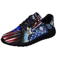 thumbnail image 1 of EMT Here I Am Send Me Shoes Sneakers for Women Men Black Size 6, 1 of 7