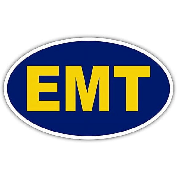 EMT Paramedic Emergency Medical Technician Ambulance Technician Sticker Decal 3x5 inches