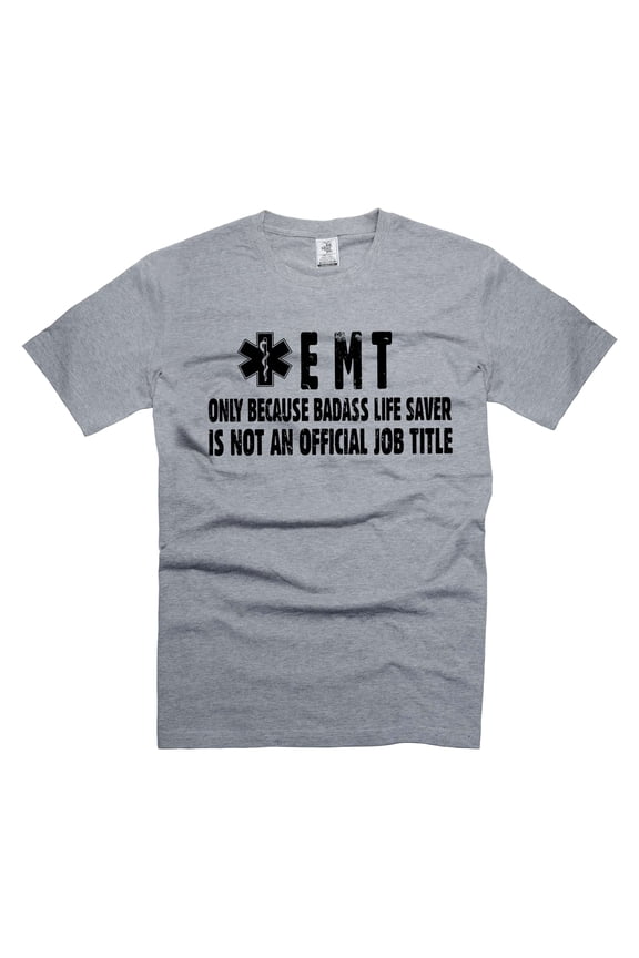 EMT Shirt Paramedic Gifts Paramedic T-Shirt Mens Womens Unisex Paramedic Gifts (Medium Grey)