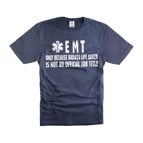 EMT Shirt Paramedic Gifts Paramedic T-Shirt Mens Womens Unisex Paramedic Gifts (X-Large Navy Blue)