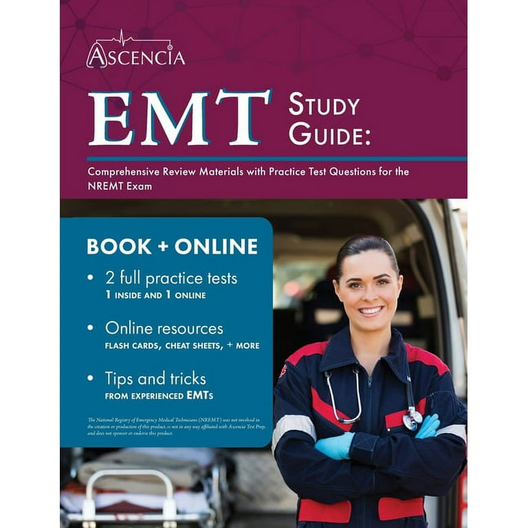 EMT Study Guide : Comprehensive Review Materials with Practice 