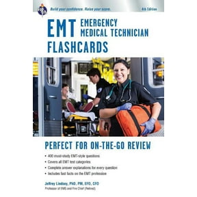 EMT Test Preparation EMT Flashcard Book, 4th Ed., (Paperback)