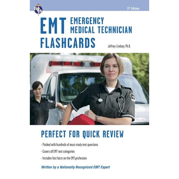 EMT Test Preparation: EMT Flashcard Book (Edition 3) (Paperback)