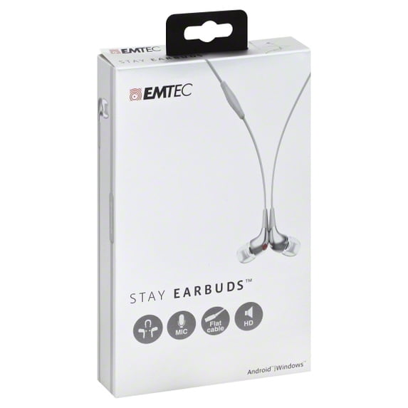 EMTEC Stay Earbuds for Android Devices - Walmart.com