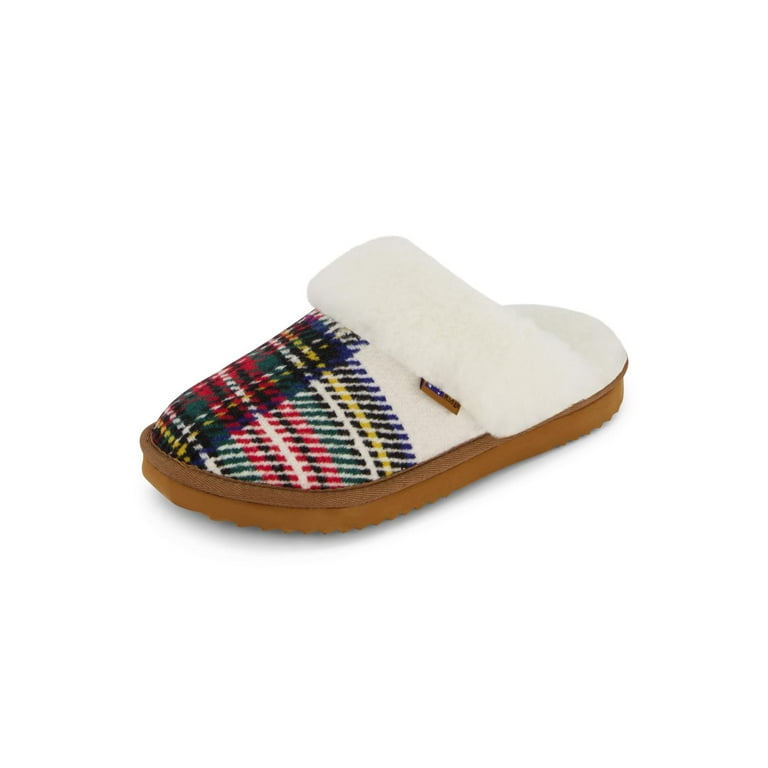 EMU Ridge Harper Suede Merino Wool Lined Slip On EVA Womens Mule Slippers