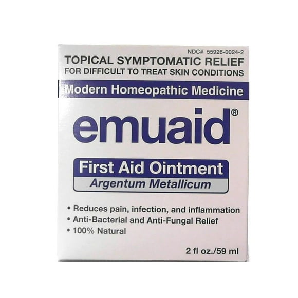 EMUAID Ointment for Eczema & Psoriasis Relief | Reduces Itching, Pain & Swelling | Regular Strength Treatment for 100+ Skin Conditions | Steroid & Chemical-Free | Suitable for All Ages | 2oz