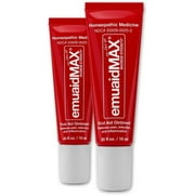 EMUAIDMAX First Aid Homeopathic Ointment, Natural Fast-Acting Topical Ointment for Resistant Skin Conditions, Reduces Itching, Pain, & Swelling, On-the-Go Travel Size, 0.35oz, 2 Pack