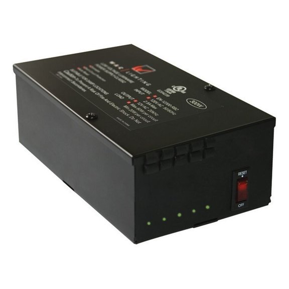 EN-12180-RB2-WAC Lighting-Accessory-12V 180W Class2 Enclosed Electronic Transformer-3.63 Inches Wide by 2.63 Inches High