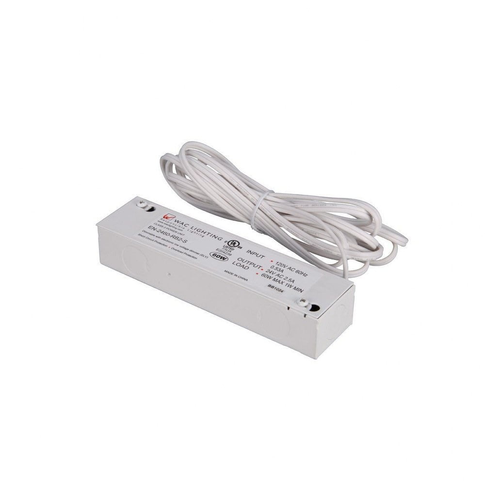 White 96W 24V Electronic Transformer with Enclosure