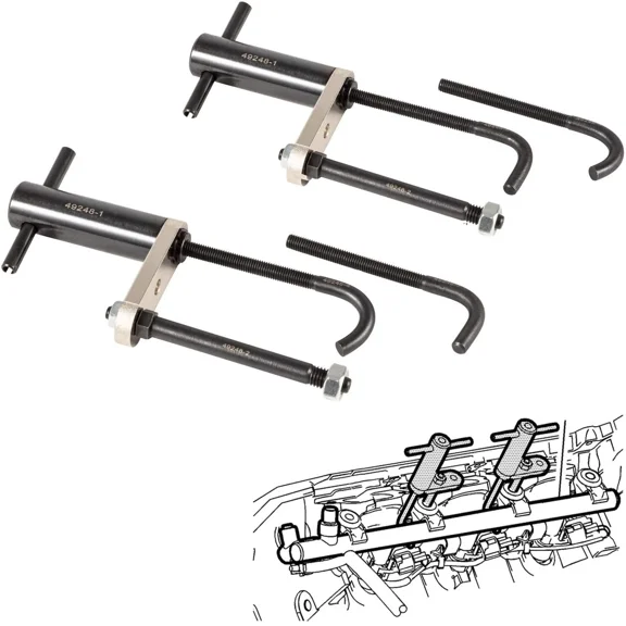 EN-49248 Injector Rail Assembly Install & Maintenance Tool for GM 27-214 GDI Engines,For Cadillac, Chevrolet, Pontiac, and Saturn Vehicles