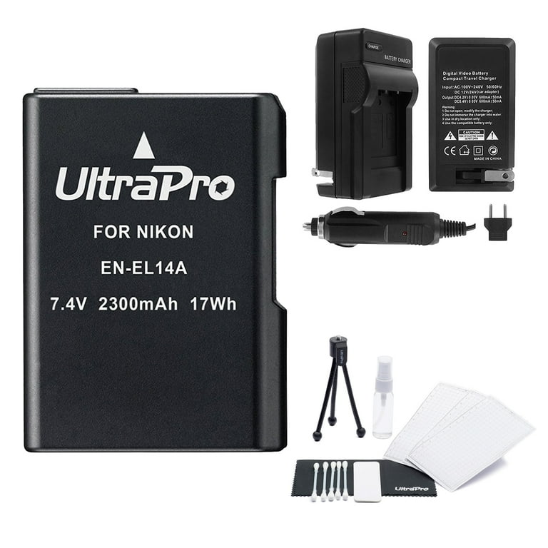 EN-EL14+ High-Capacity Replacement Battery with Rapid Travel