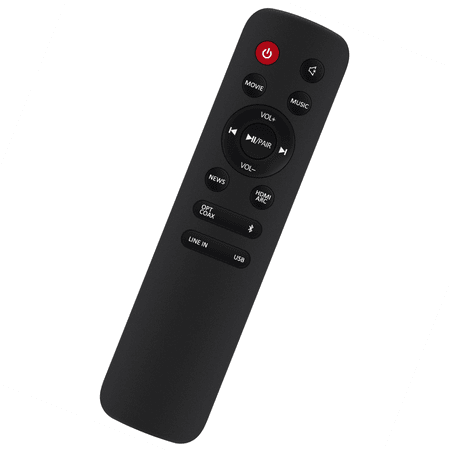 EN205A7H Replace Sound Bar Remote Control for Hisense HS205 2.0 Channel Soundbar