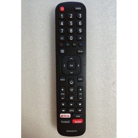 EN2AG27H Remote Control Replace for Hisense Smart TV