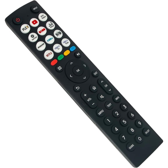 EN2J36H Replaced Remote Control Compatible with Hisense VIDAA LCD LED TV 65U7HQ 65U8HQ 50E77HQ 55E77HQ 75U8HAU