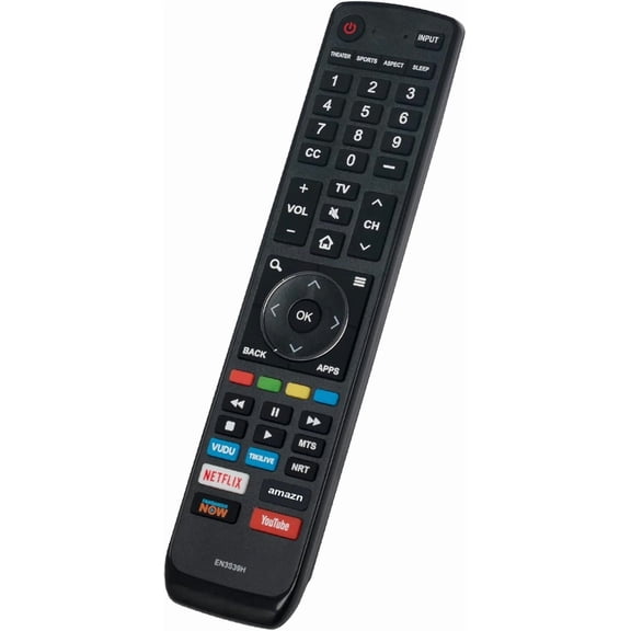 EN3S39H New Replacement Remote fit for Hisense Smart TV 43H7050D 49H6020E 43H7608 43H8E