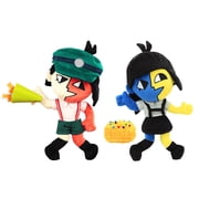 ENA Dream BBQ Plush Dolls Toy Decompression Soft Cuddly Plushie Merchandise Decorations Pillow Childrens Gifts 9.8inch 2-piece set