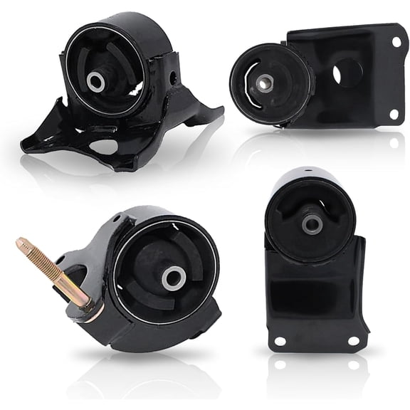 ENA Motor and Trans Mount Set of 4 Compatible with Nissan Infiniti 1995-2001 Maxima 3.0L 2002-2003 Maxima 3.5L 1996-1999 I30 3.0L Auto Trans Without Sensors Replacement for A7302 A7303 A7304 A7305