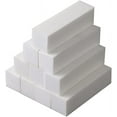 thumbnail image 1 of ENASUI 20 Pieces White Nail Buffer Blocks 4 Sided Professional Nails Buffing Files Sponge Manicure Care DIY Tool Medium Grit Pedicure Polisher Kit for Natural and Acrylic Fingernail Sanding Block, 1 of 7