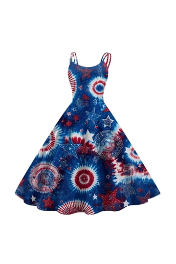 4th of july dresses women Cflvaek T Shirt Dress for Plus Size American Flag Graphic with Pockets Casual Short Sleeve V Neck Dress Independence Day 16 Best 4th of July
