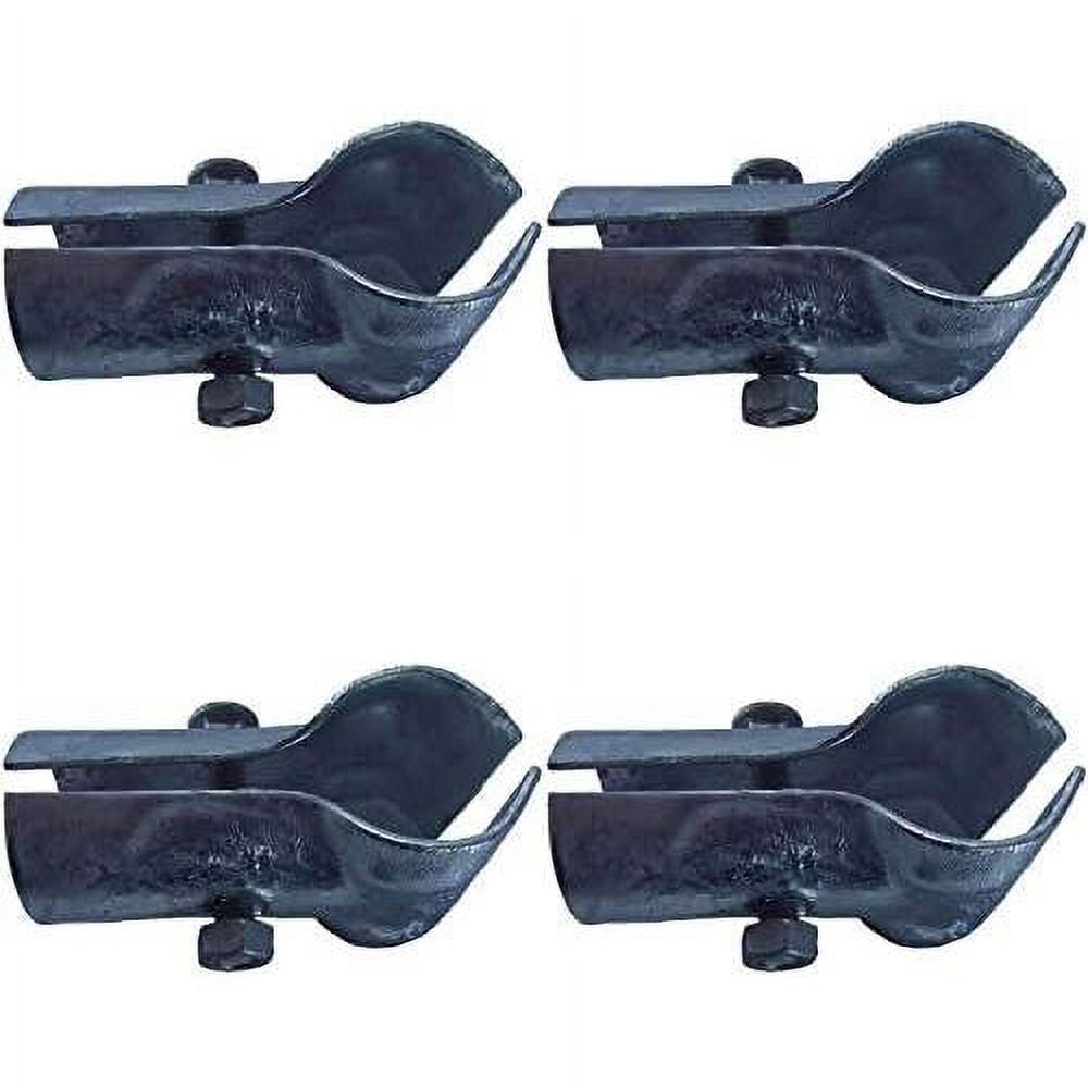 24-Pack Galvanized Steel T Clamps For Pipe & Fence – Heavy Duty Rail Clamps With Bolts & Nuts