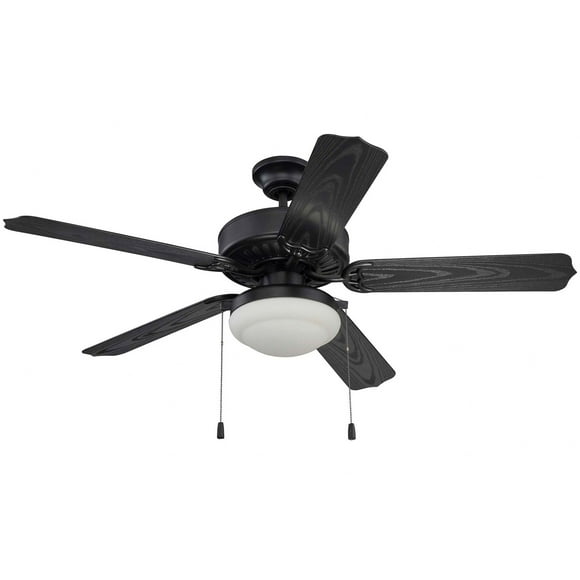 Craftmade  52" Enduro Plastic Ceiling Fan Matte Black - Pull Chain