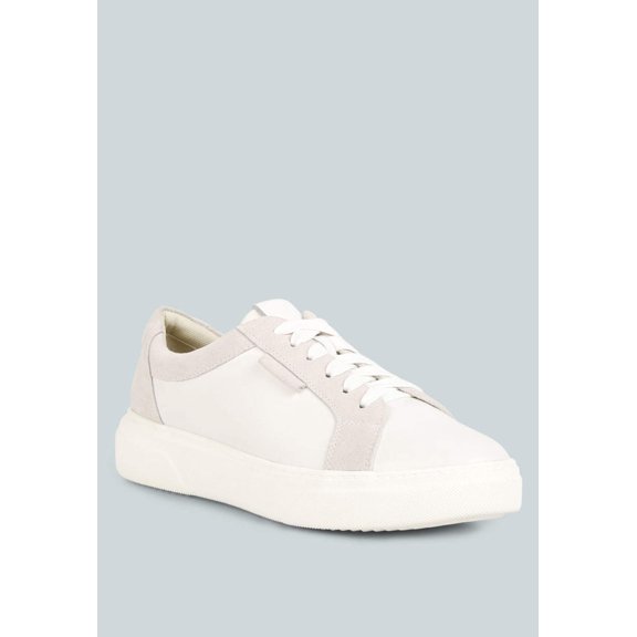 ENDLER Color Block Leather Sneakers