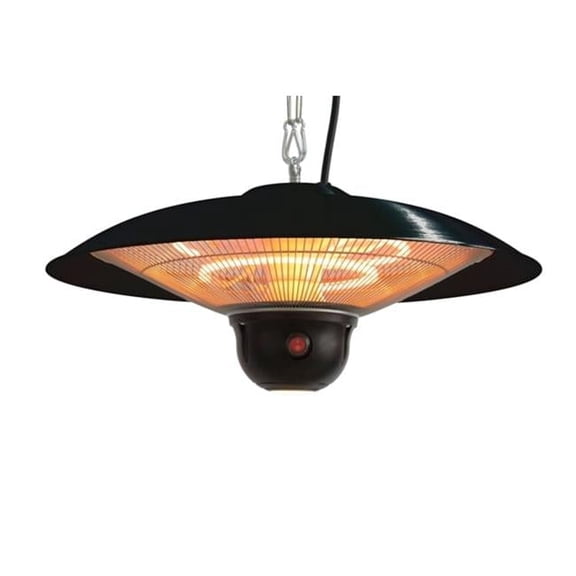 ENERG  Infrared Electric Heater - Black - 1500 Watts - Includes Remote Control