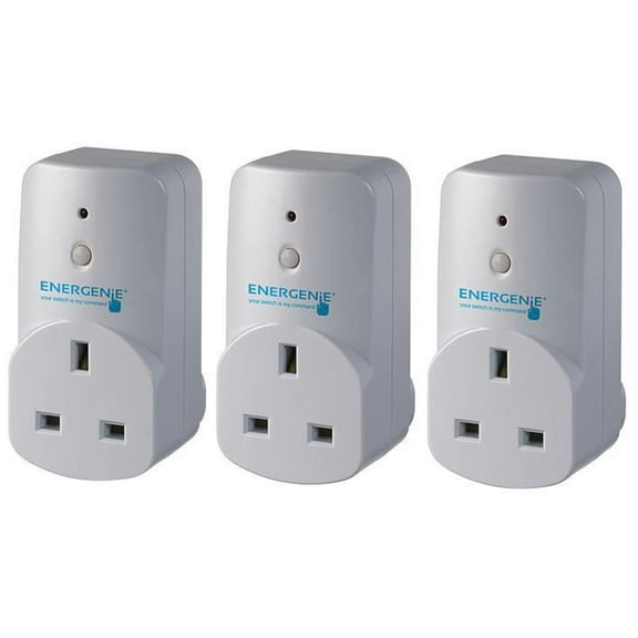 ENERGENIE - MiHome Adaptor Sockets, 3 Pack