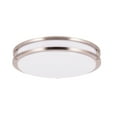 thumbnail image 1 of ENERGETIC 16" LED Ceiling Light Dimmable Modern Flush Mount Brushed Nickel 3 Color Adjustable, 1 of 8