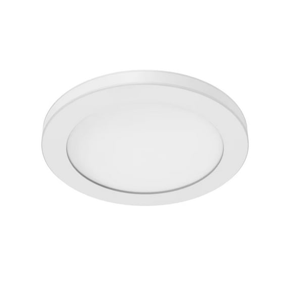 ENERGETIC 6-in Downlight 800-Lumen Switchable 12W White Round Dimmable LED Canless Recessed Downlight With Night Light(1-Pack)