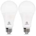 thumbnail image 1 of ENERGETIC A21 Radar Motion Sensor Light Bulb,100 Watt Equivalent（14.5W),Dusk to Dawn Bulbs,1500LM Warm White 3000K,Auto on/off Motion Detector Bulbs,E26 Base,2Pack, 1 of 7