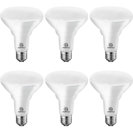 ENERGETIC Dimmable BR30 Indoor LED Flood Light Bulb, 900 Lumens, 11W=75W, 5000K Daylight, Ceiling Light Bulb for Cans, UL Listed, 6 Pack