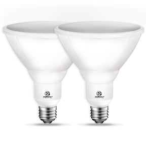 ENERGETIC Outdoor PAR38 LED Flood Light Bulb, Wet Rated, 90W Equivalent (11W),900 Lumens, Daylight 5000K, Non-Dimmable, E26 Base, ETL Listed, 2 Pack