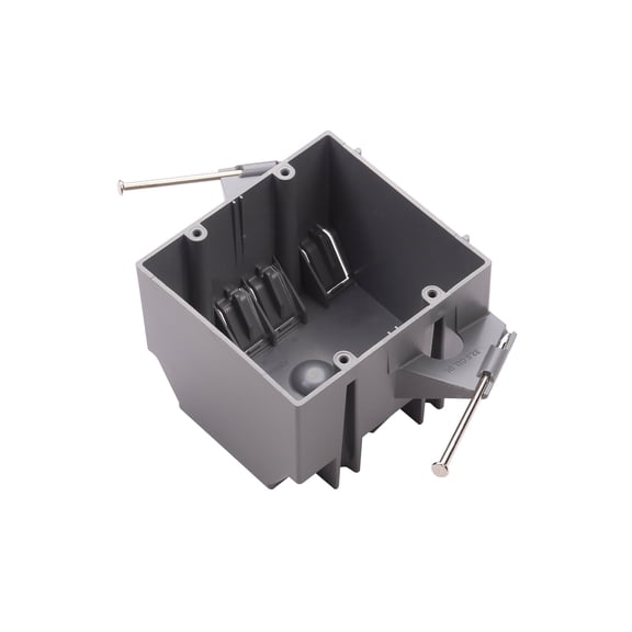 ENERGETIC Switch/Outlet Boxes, New Work 2-Gang, 32 cu. in. Plastic (75-Pack)