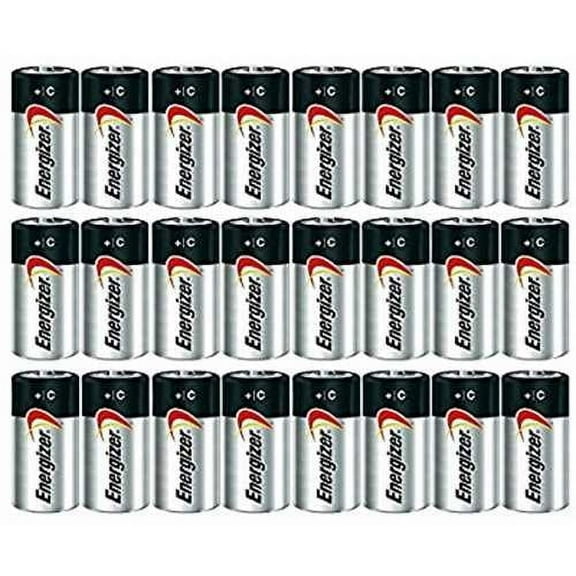 ENERGIZER E93 Max ALKALINE C BATTERY Made in USA Exp. 12-2024 or later - 24 Count